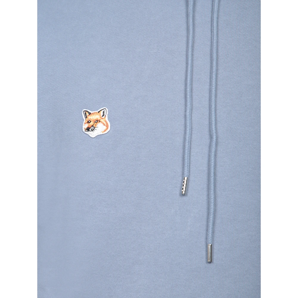 Maison Kitsuné Blauwe Sweatshirt Ultiem Comfort Stijl Blue Heren