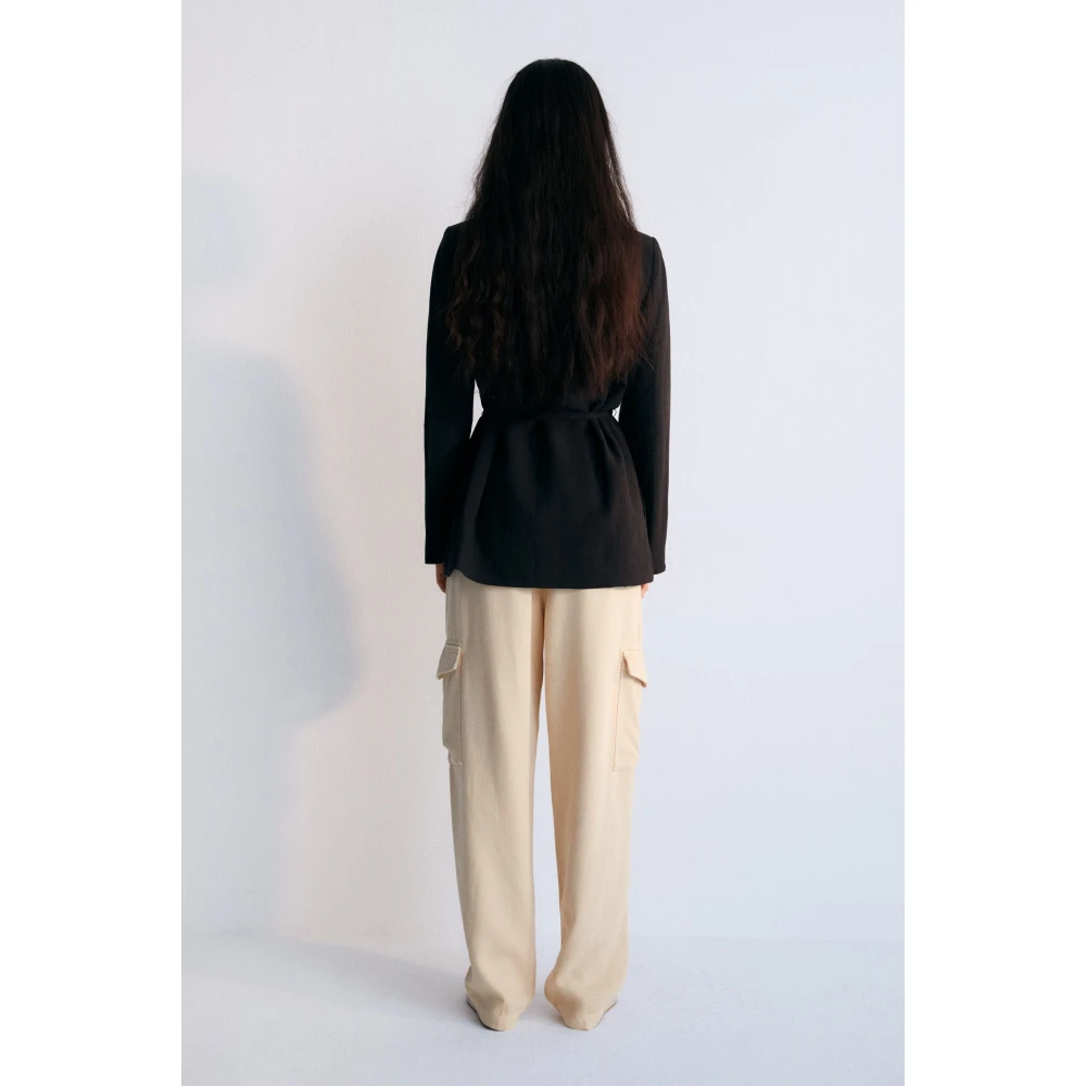 The New Society Eros Woman Blazer Caviar Black Dames