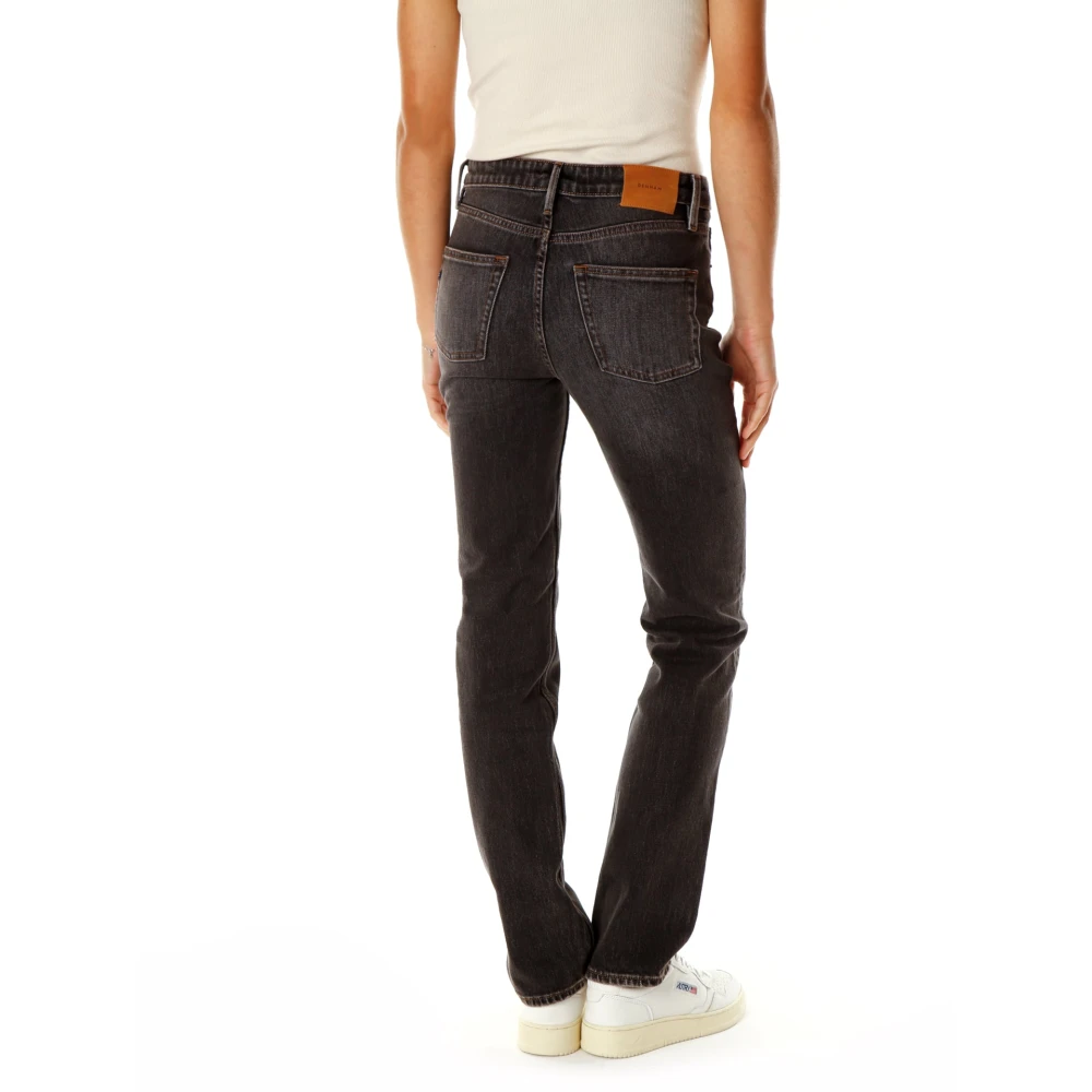 Denham Slim Fit Mid Waist Jeans Gray Heren
