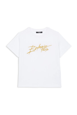 t-shirt-balmain-signature