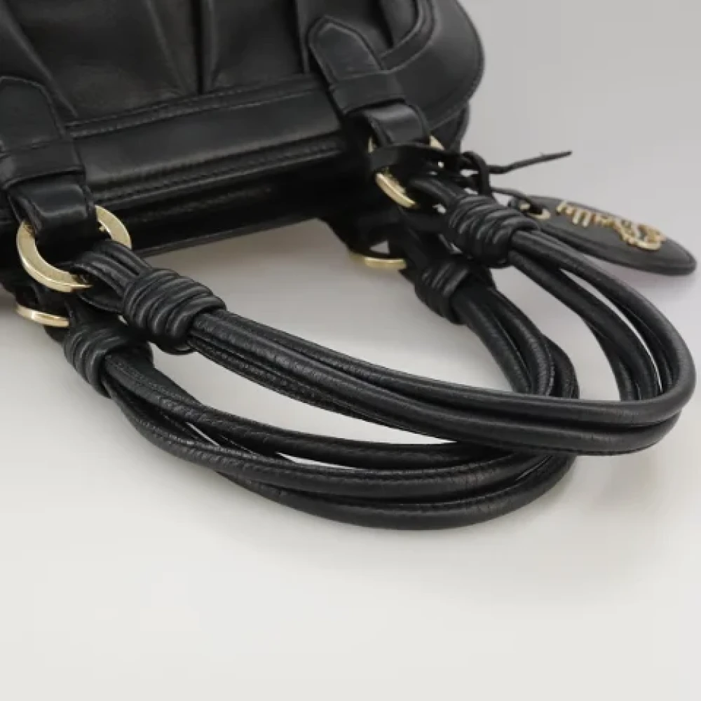 Bally Pre-owned Leather handbags Black Dames