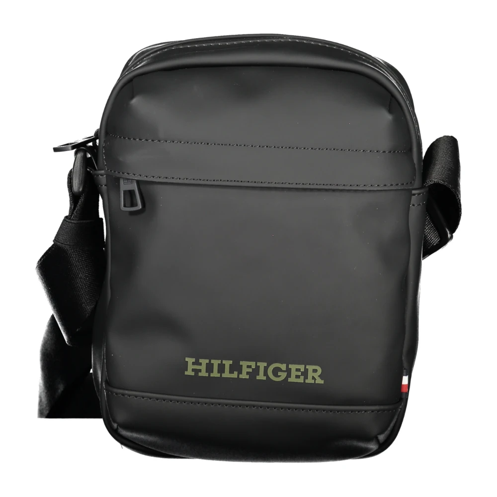 Tommy Hilfiger Men's Black Messenger Bag