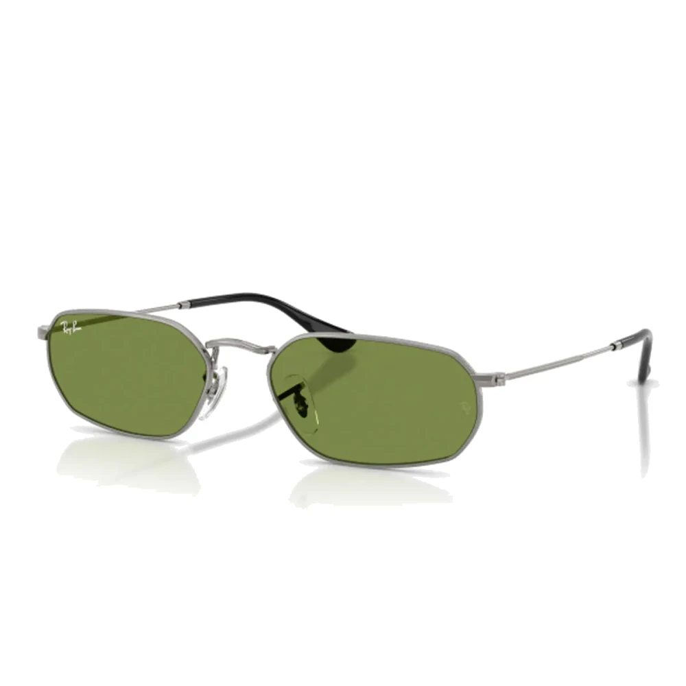 Ray-Ban Unisex Gray Sunglasses, 54 Mm, Geometric Metal Sunglasses