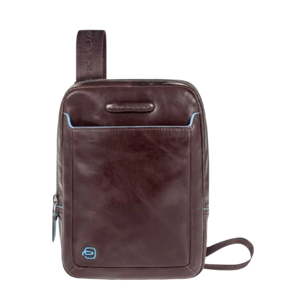 Piquadro Men's Brown Cross Body Messenger, One Size, Bags Shoulder Bag Aw22