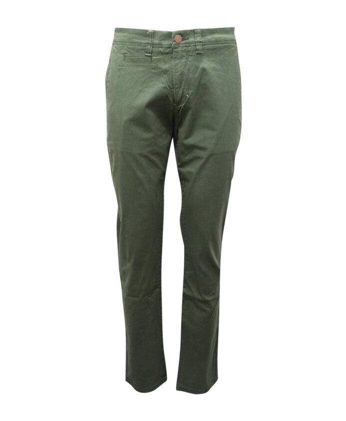 pantalon-stretch-vert-fonce