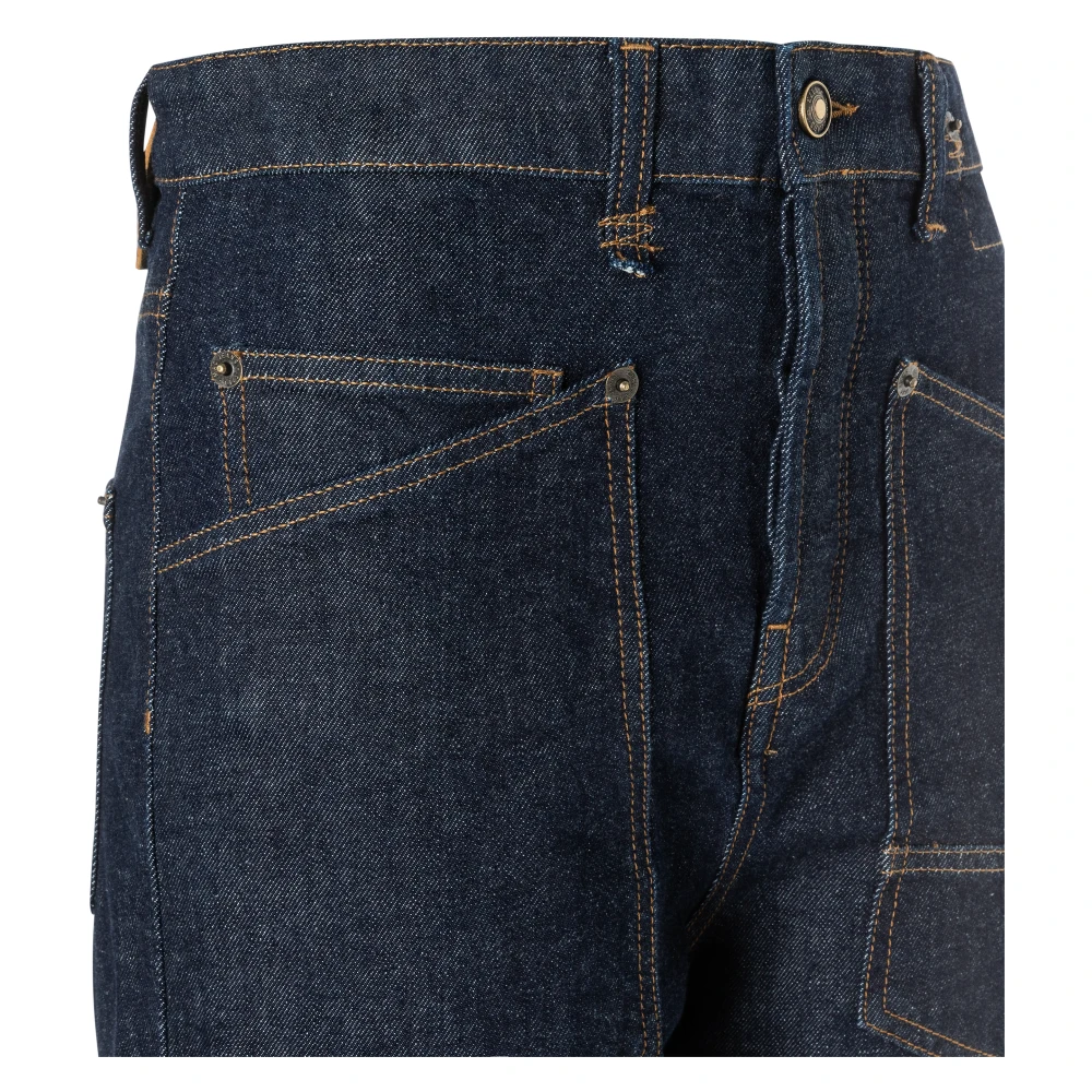 MAC Baggy Denim Jeans Authentiek Comfort Blue Dames