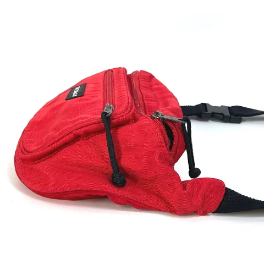 Balenciaga Vintage Pre-owned Fabric balenciaga-bags Red Heren