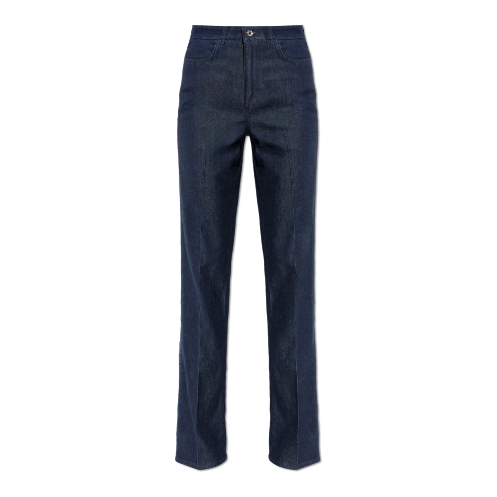 Dolce & Gabbana Jeans met logo Blue Dames