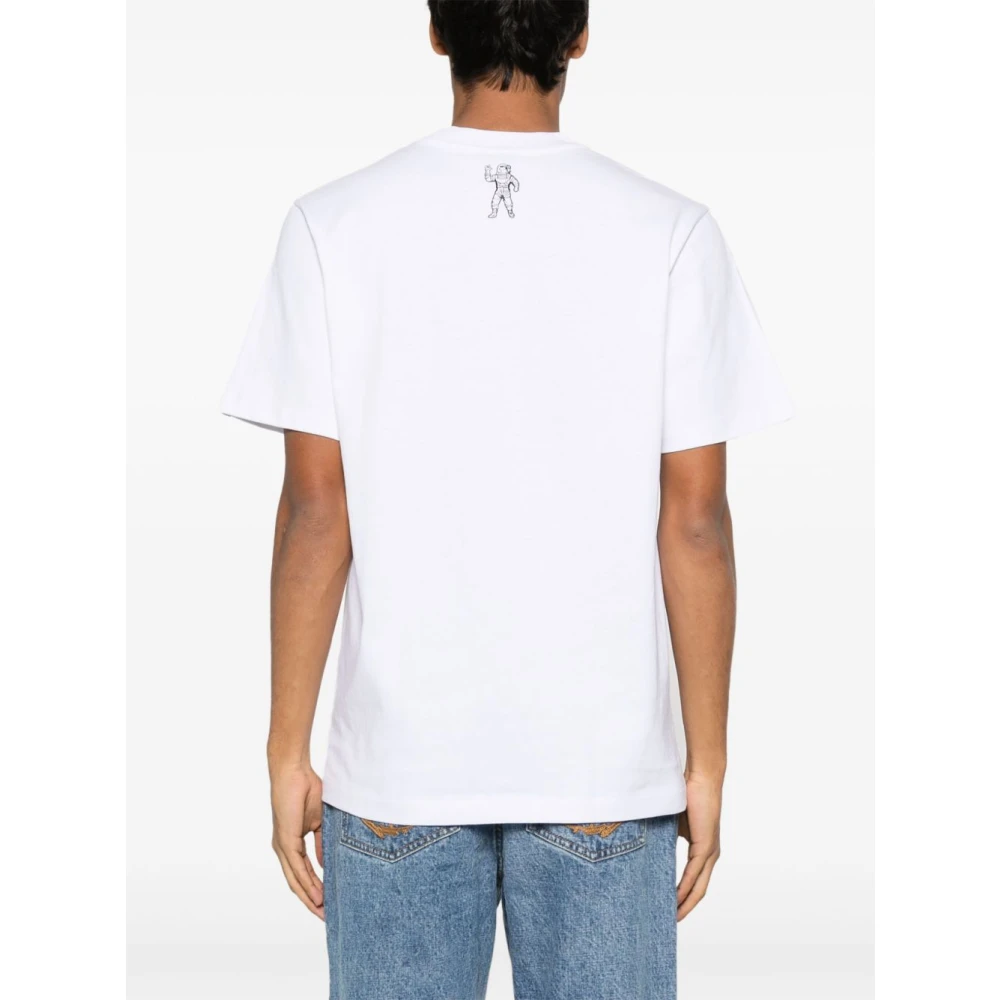 Billionaire Witte Crew Neck T-shirts en Polos White Heren