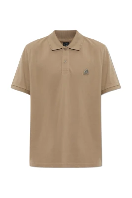 Polo med logotypapplikation