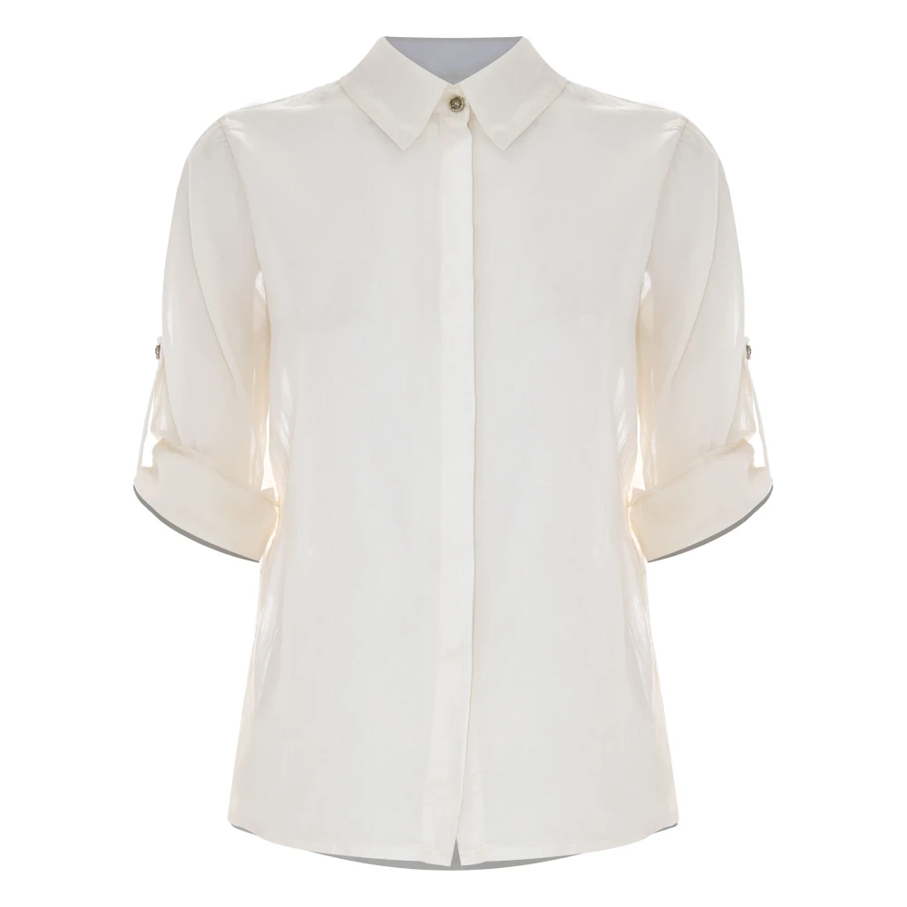 Kocca Luxe Melkroom Blouse White Dames