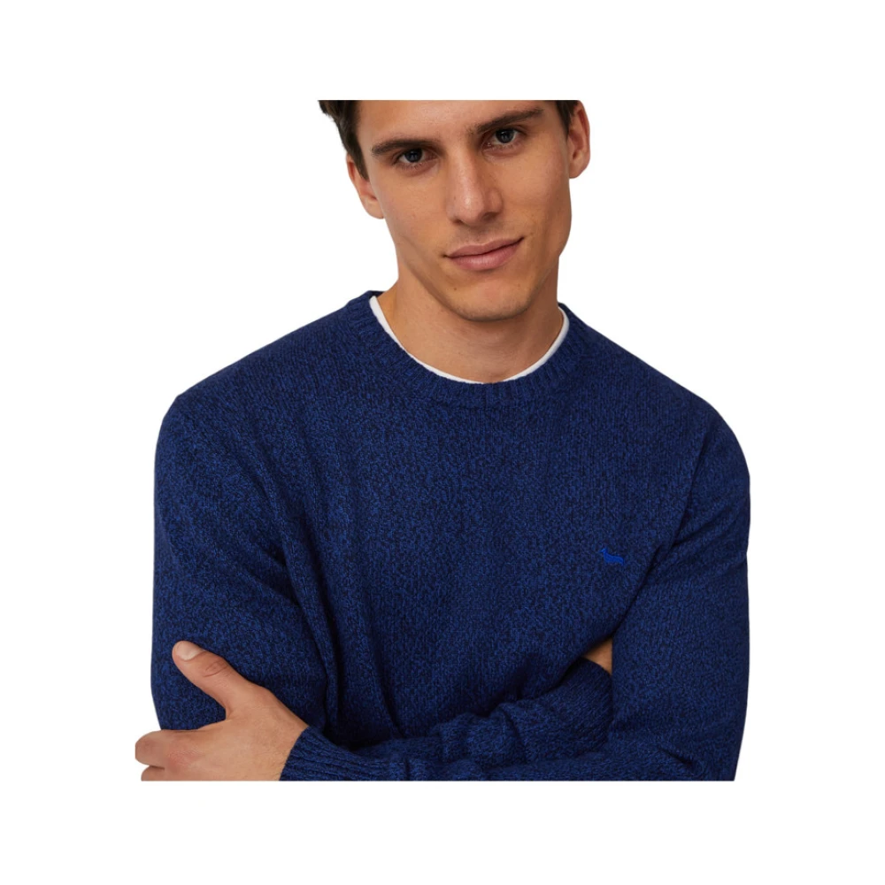 Harmont & Blaine Ronde Hals Trui Blue Heren