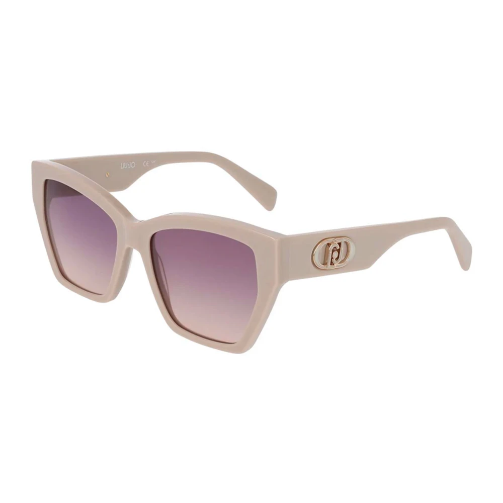 Liu Jo Beige/Brown Shaded Sunglasses - Female - Sunglasses - Beige - 55 Mm - Accessories