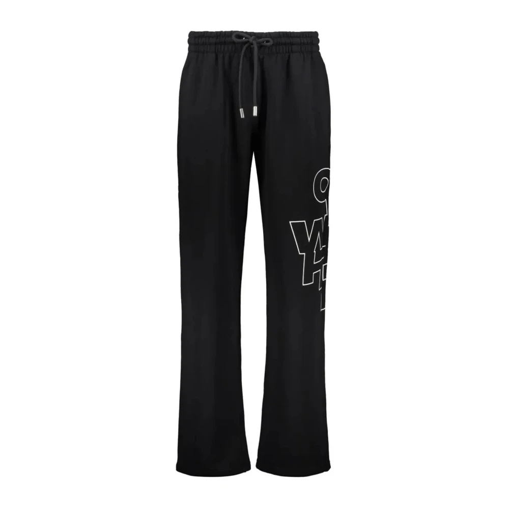 Off White Men's Black Sweatpants, 2XL, Track Trousers