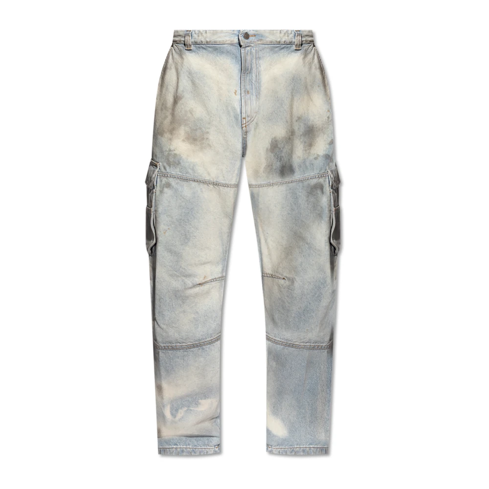 Diesel Jeans D-Fish-Cargo L.32 Blue Heren