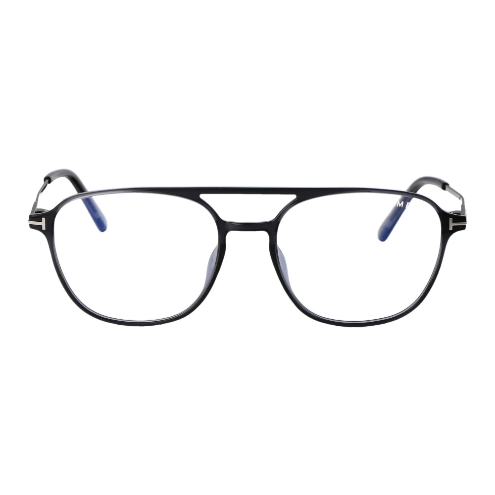Tom Ford Men's Gray Glasses, 54 Mm, Stylish Optical Glasses For