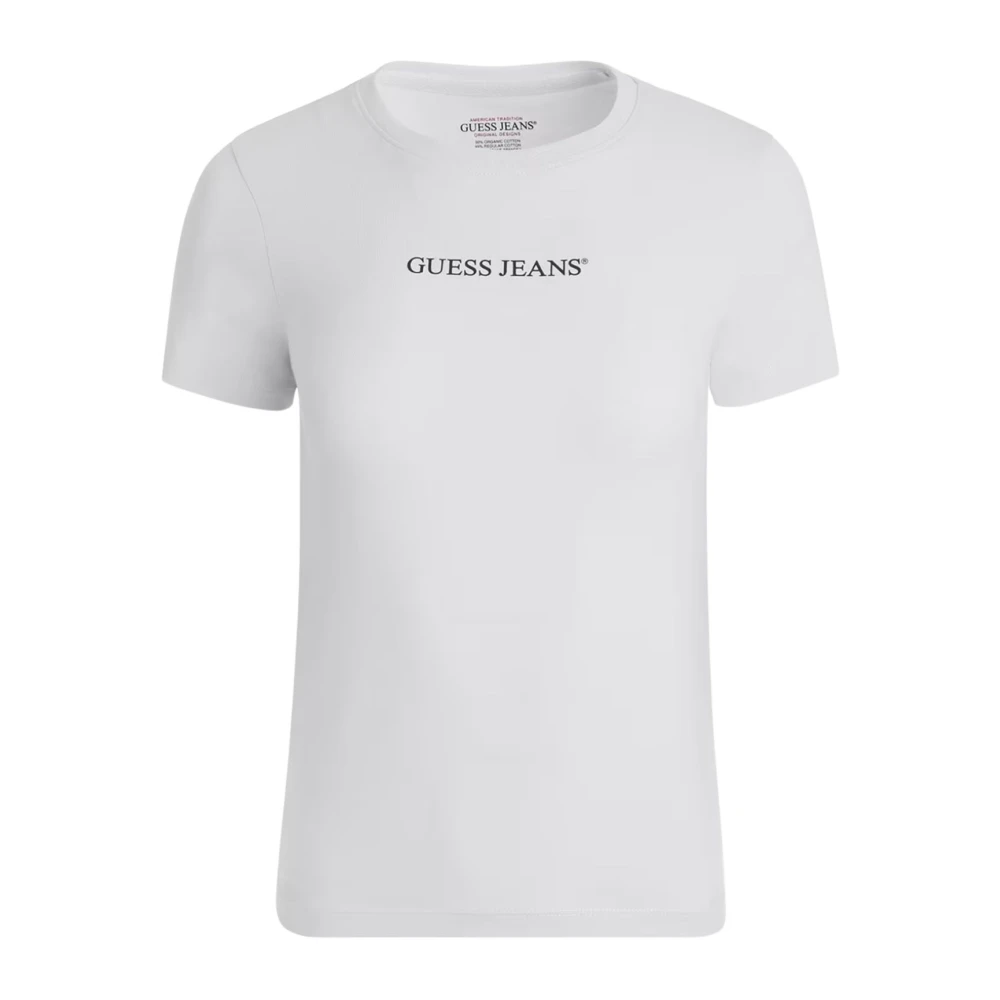 Guess - Tops > T-Shirts - White - Guess - Modalova