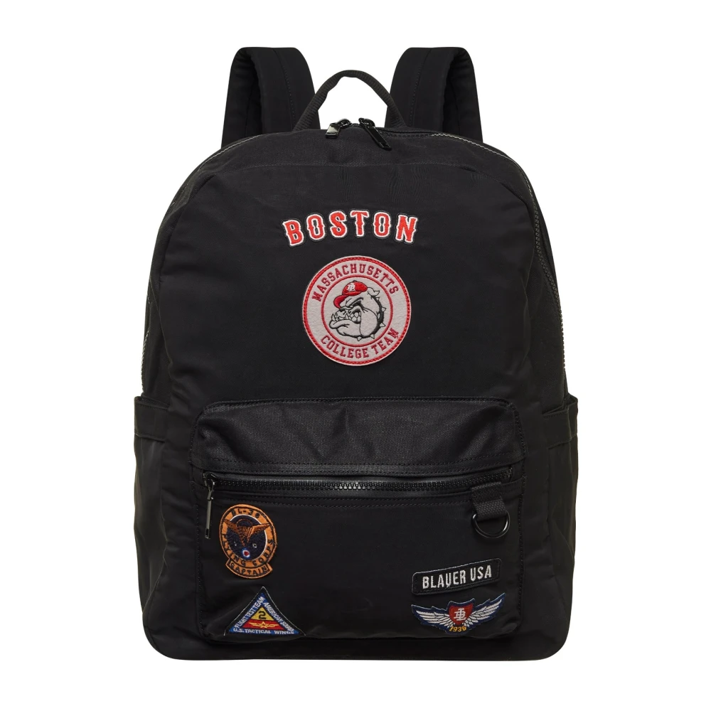 Blauer Women's Black Backpacks, One Size, Cordura Backpack