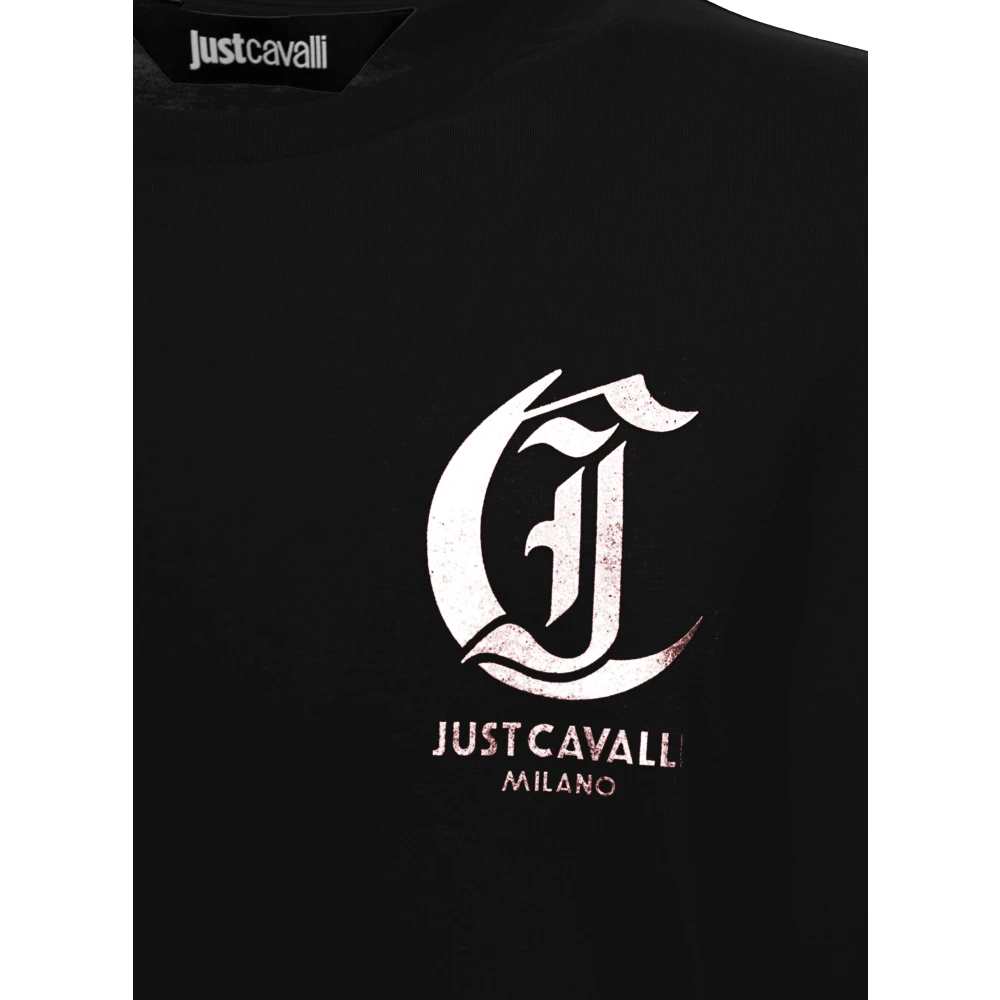 Just Cavalli T-shirts en Polos Black Heren