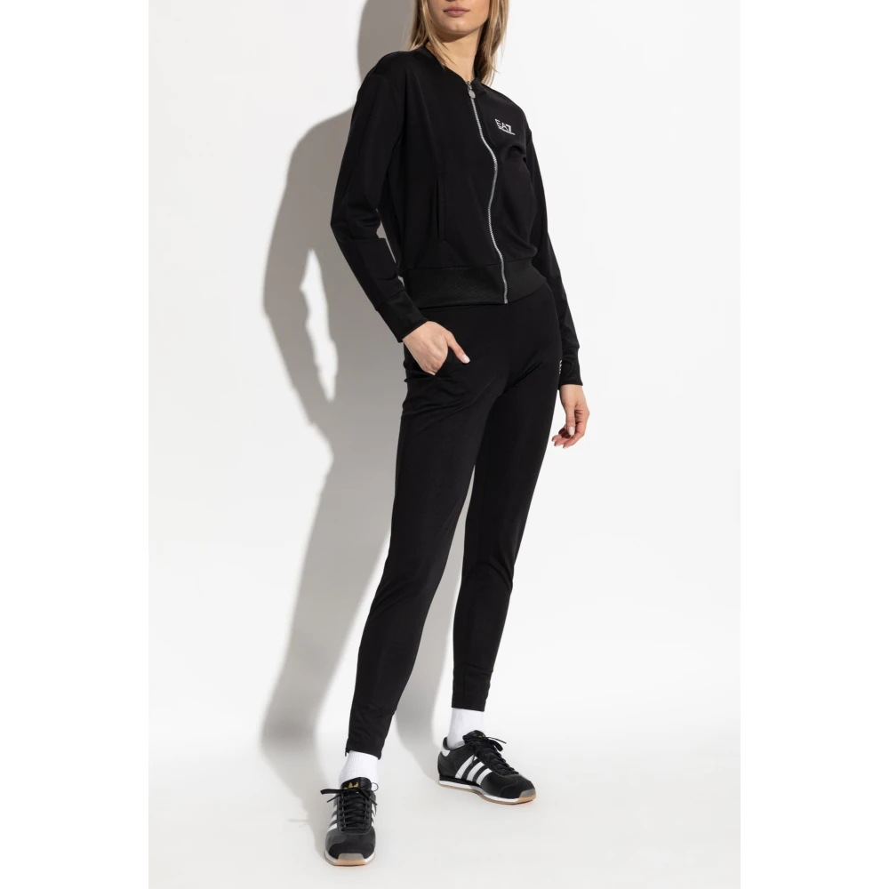 Emporio Armani EA7 Set: broek en trui Black Dames