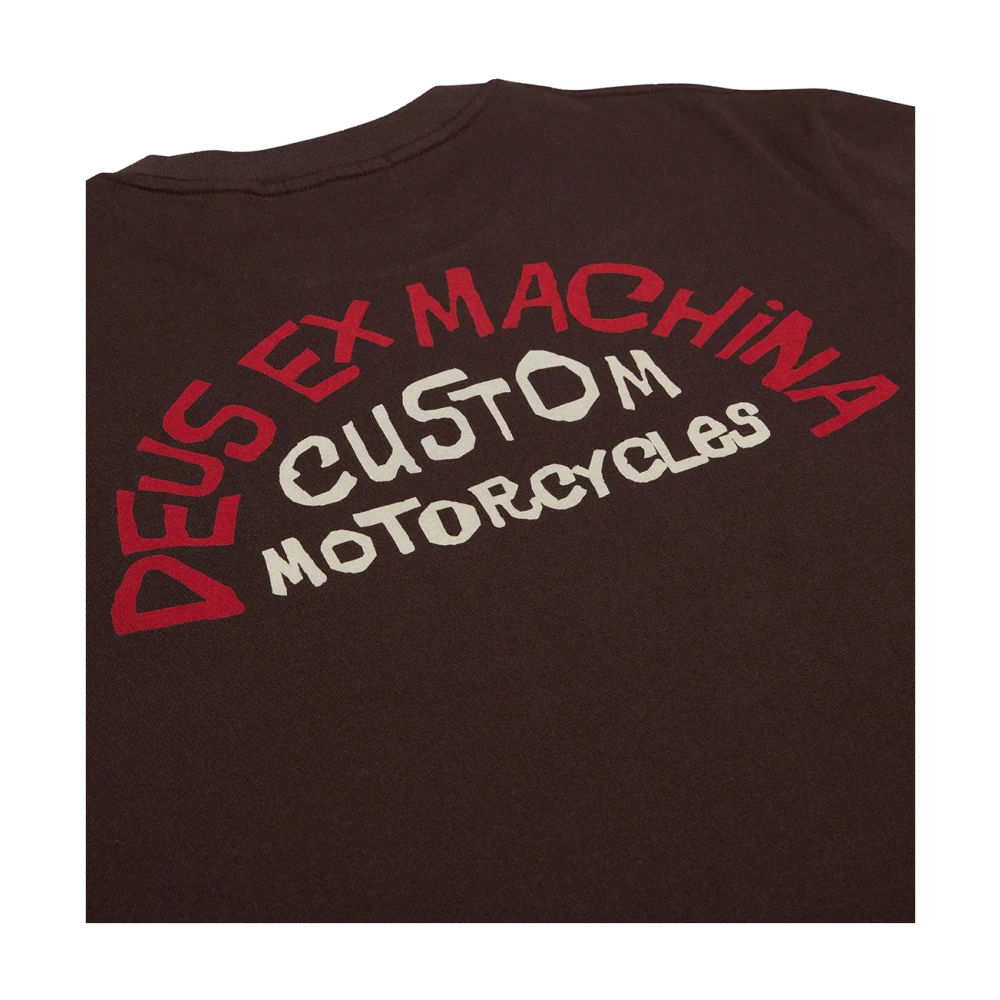 Deus Ex Machina T-Shirts Brown Heren