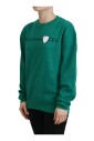 pull-vert-imprime-a-manches-longues