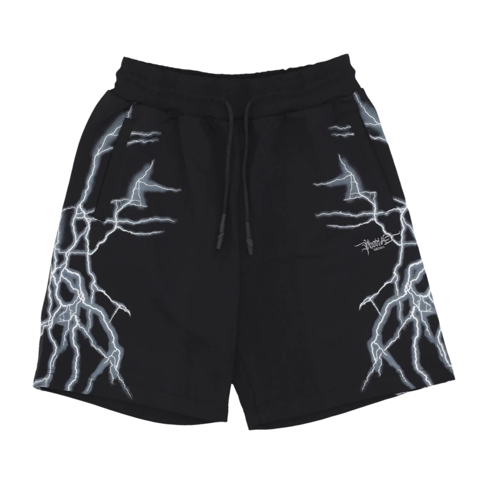 Phobia Archive Uomo Nero Pantaloncini Da Tuta Leggeri
