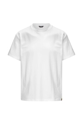 t-shirt-col-rond-homme-blanc