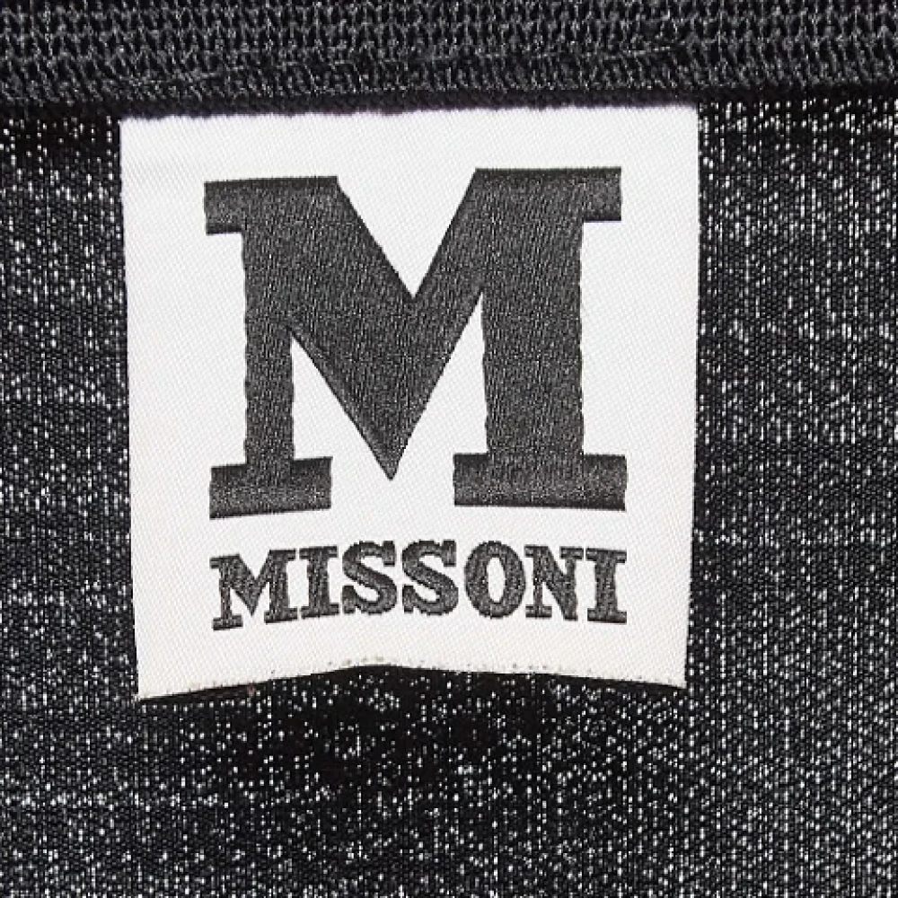 Missoni Pre-owned Fabric bottoms Black Dames