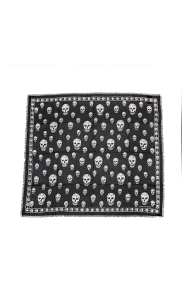Skull Print Scarf