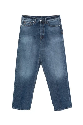 Nine In The Morning Straight Jeans Blå W30