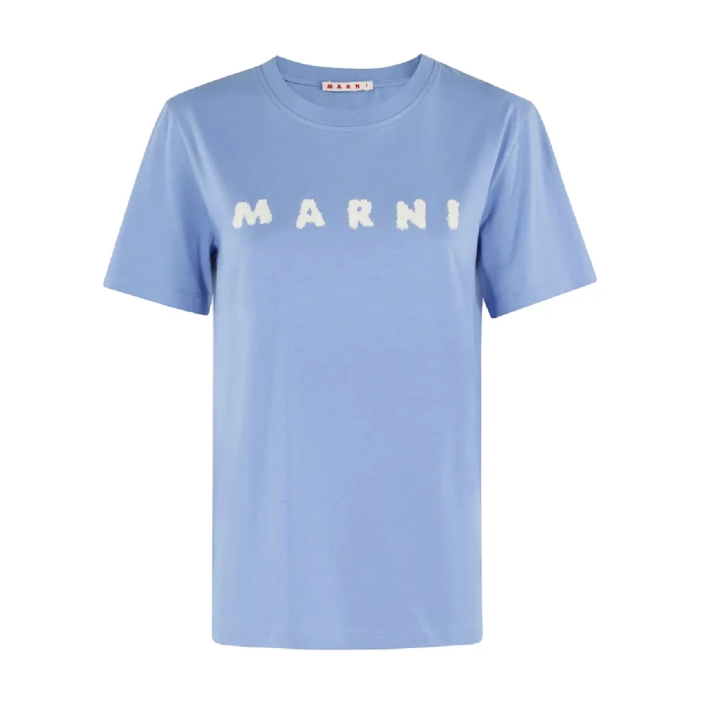 Marni - Tops > T-Shirts - Blue - Marni - Modalova