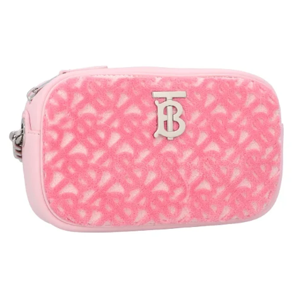 Burberry Leather crossbody-bags Pink Dames