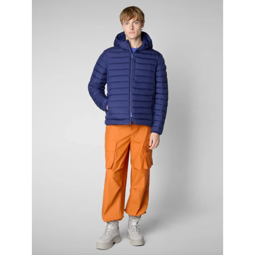 Save The Duck Eclipse Blue Lichtgewicht Puffer Jas Blue Heren