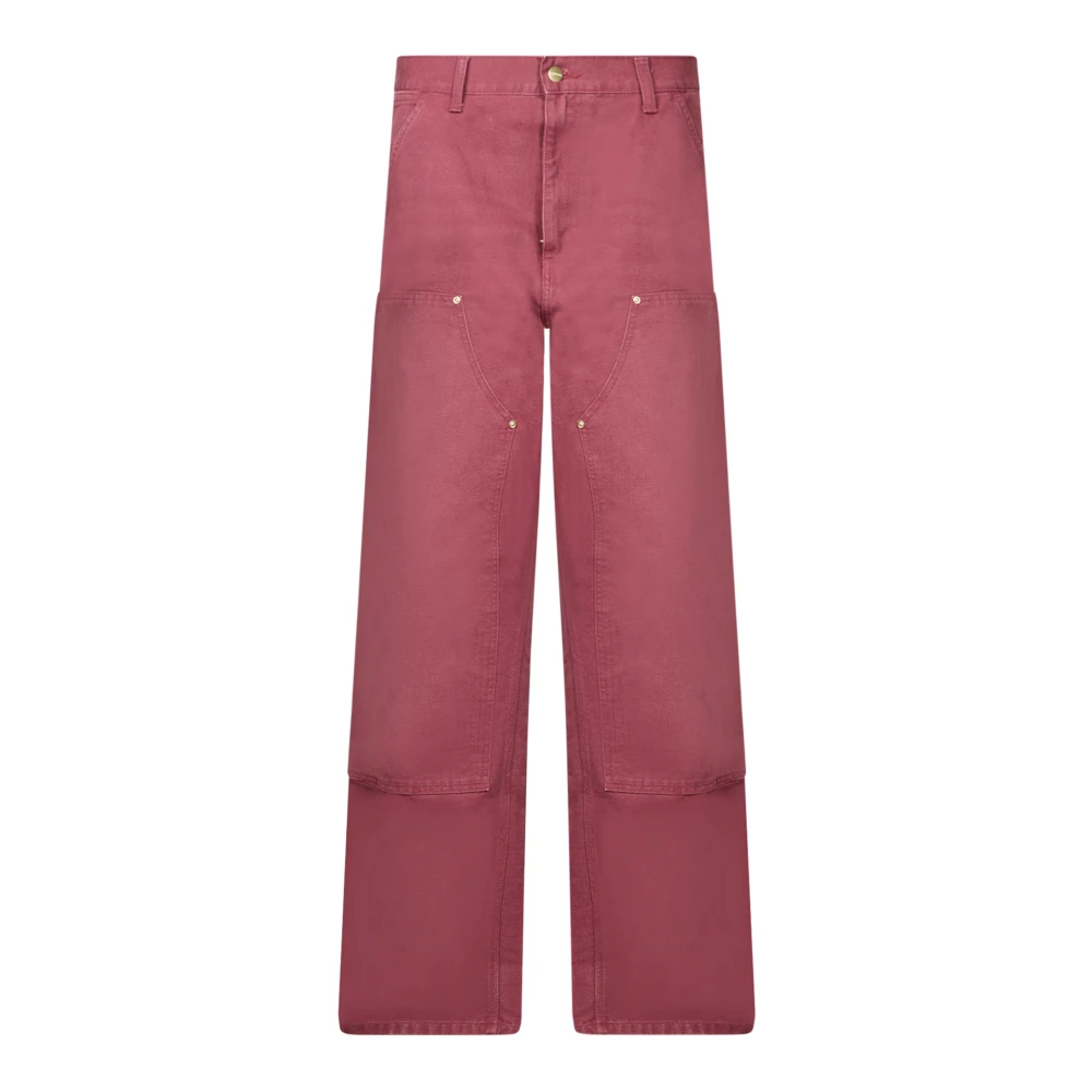 Carhartt WIP Bordeaux Broek Aw24 Red Heren