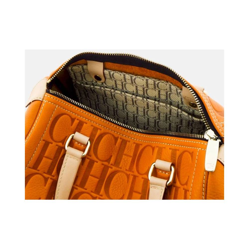 Carolina Herrera Andy 7 Oranje Bowlingtas Orange Dames