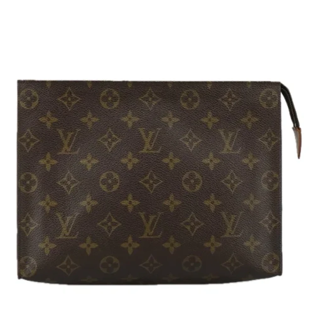 Louis Vuitton Vintage Pre-owned Canvas pouches Brown Dames