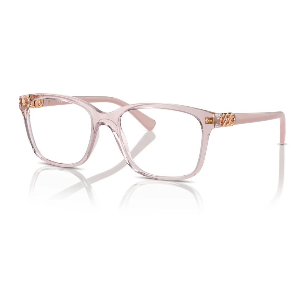 Vogue Transparant Roze Brillenmontuur Pink Unisex