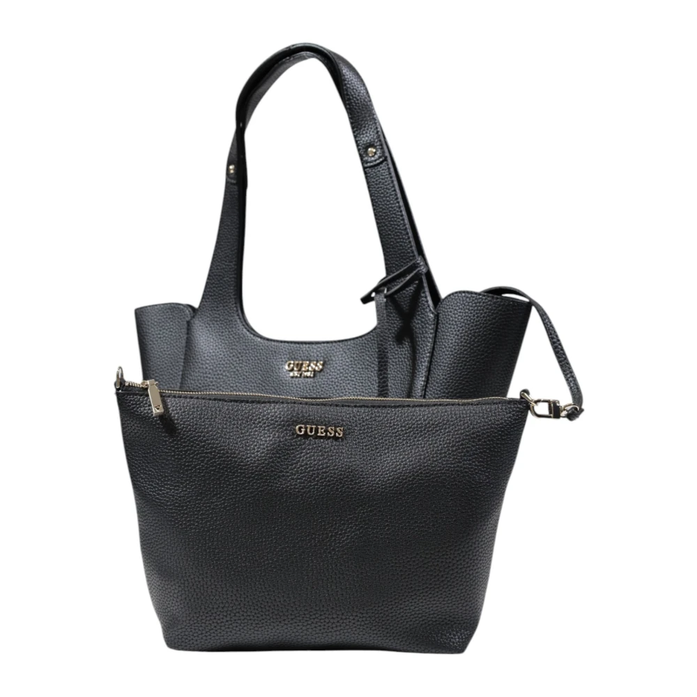 Guess Lente Zomer Dames Grote Tassen Collectie Black Dames