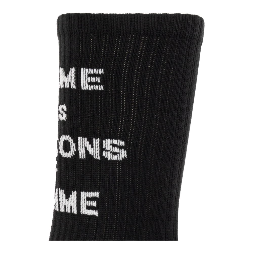 Comme des Garçons Sokken met logo Black Heren