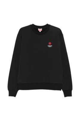 Boke Flower Broderad Sweatshirt