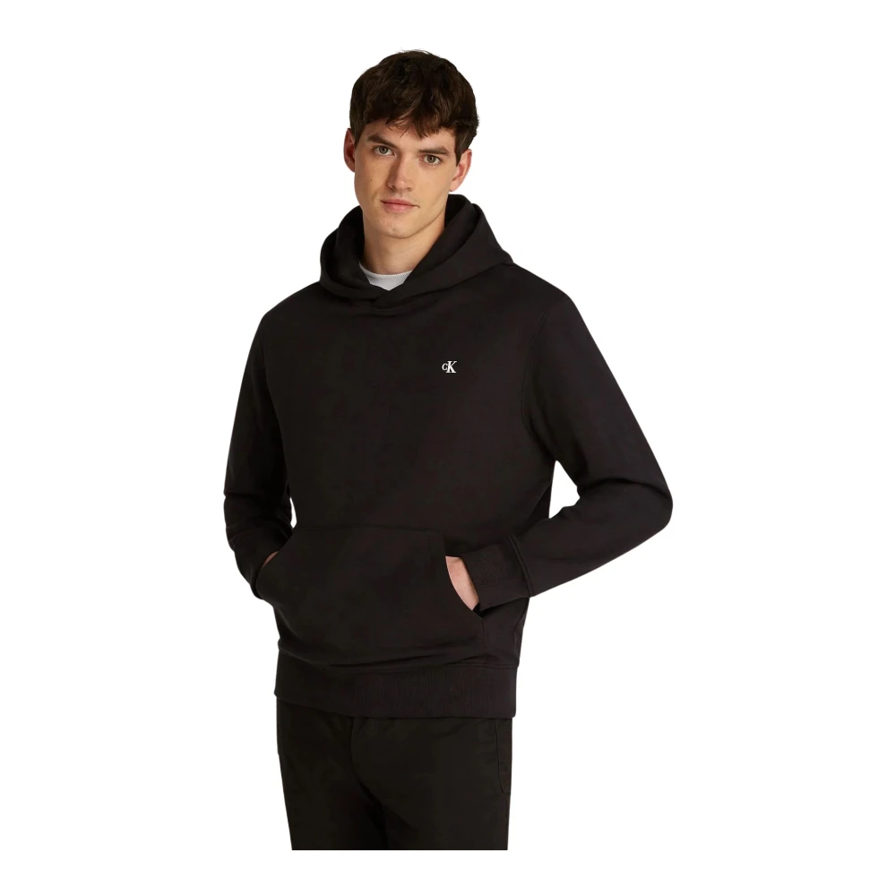 Calvin Klein Jeans Heren hoodie met achterprint Black Heren