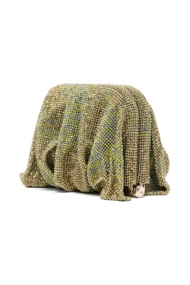 green-crystal-mesh-clutch-bag