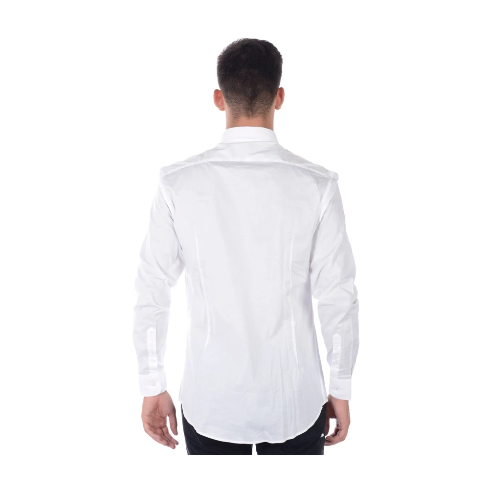 Daniele Alessandrini Klassiek Overhemd White Heren
