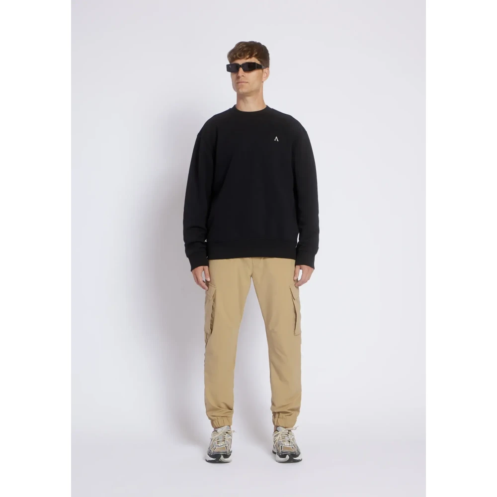 Aeden Zwarte Trui voor Kodiak Stijl Black Heren