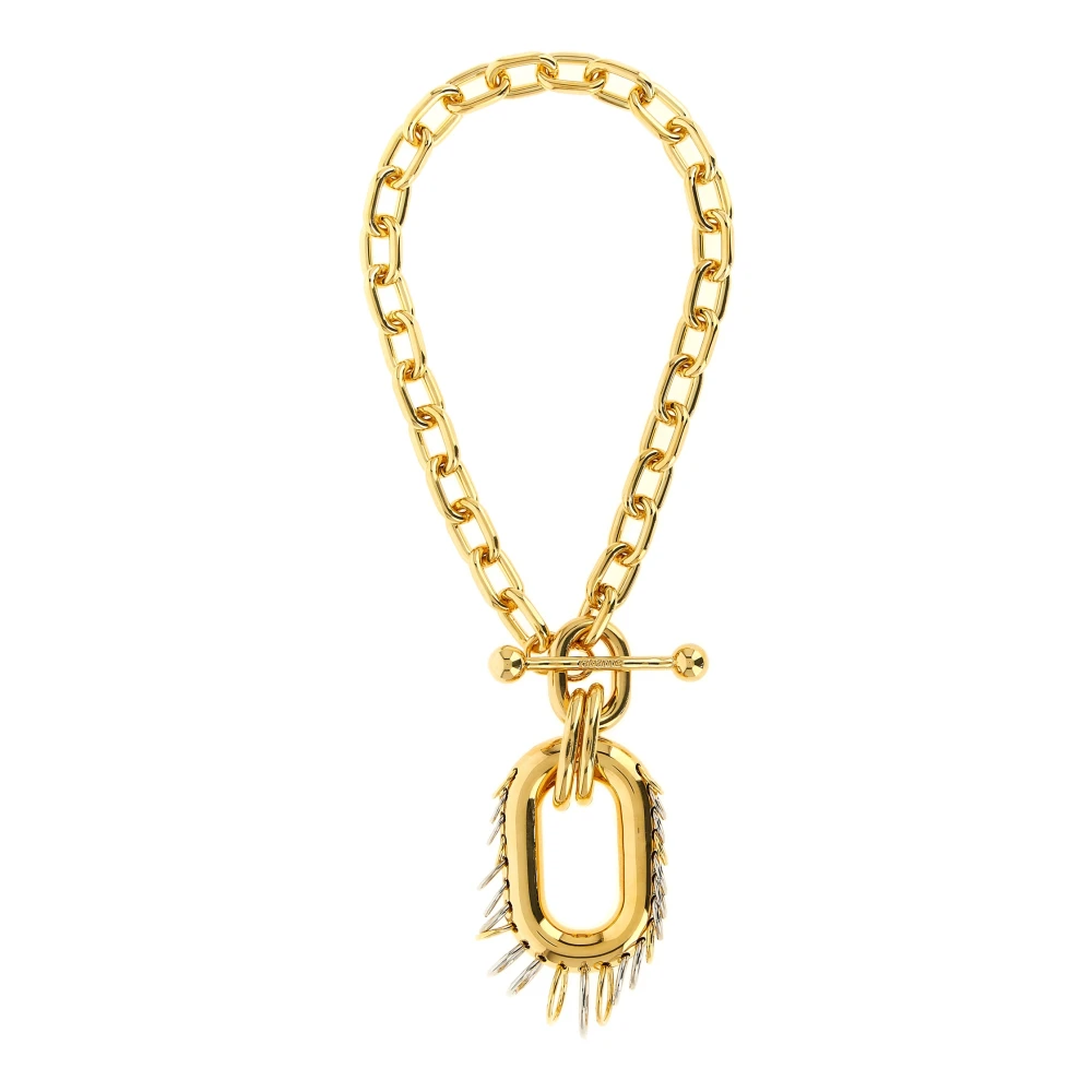 Rabanne Women's Yellow Punk Xl Link Chain Necklace - Necklaces - One Size - Accessories
