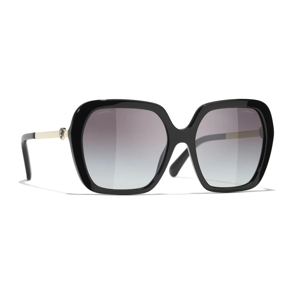 Chanel Women's Black Square Sunglasses