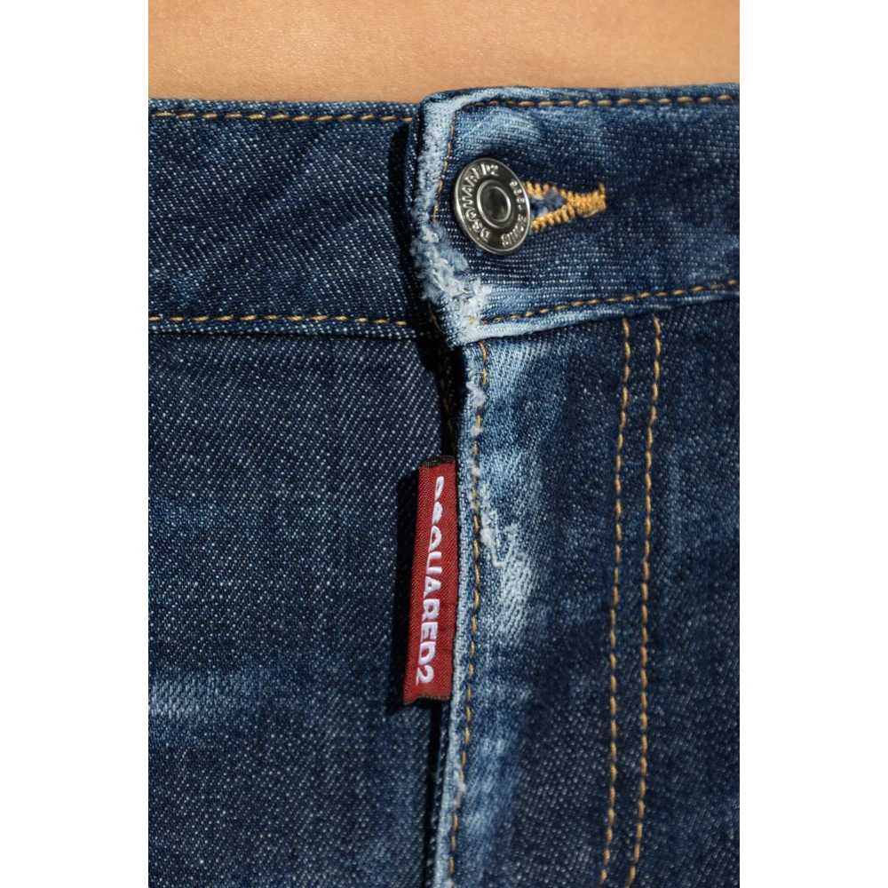 Dsquared2 Jeans Flare Blue Dames
