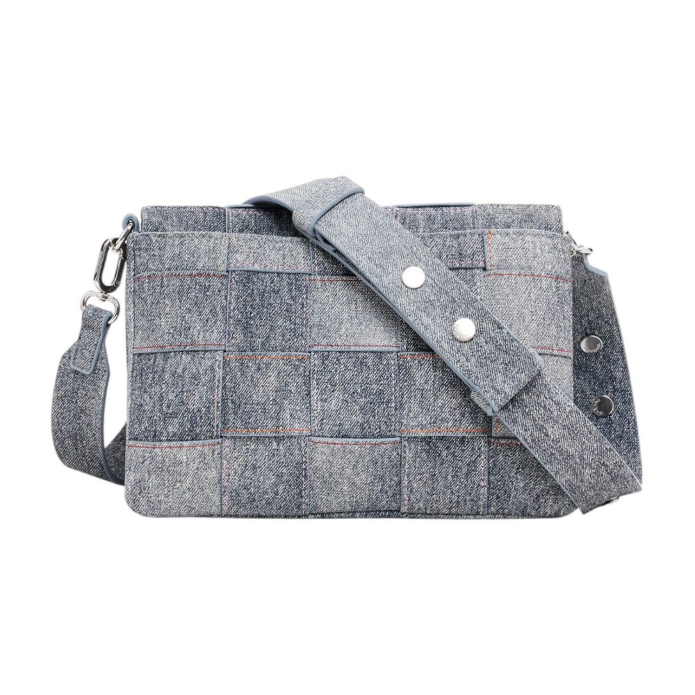 Desigual Lente Zomer Middelgrote Tassen Collectie Blue Dames