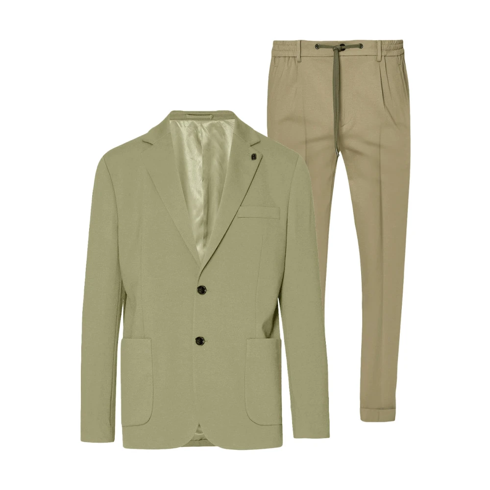 Liu Jo Stijlvol Acetaat Outfit Beige Heren